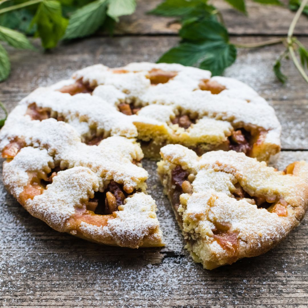 Crostata fichi e nocciole