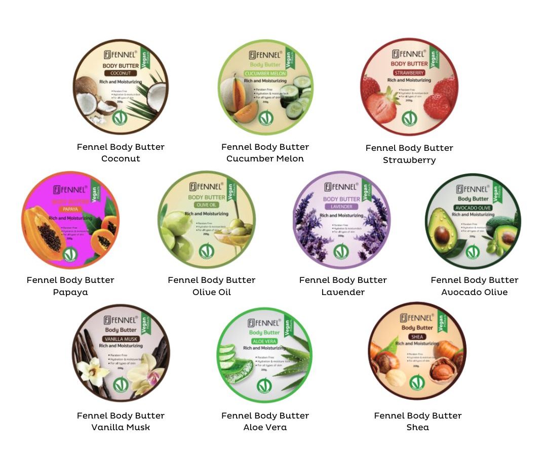 Body Butter Fennel VEGANOK