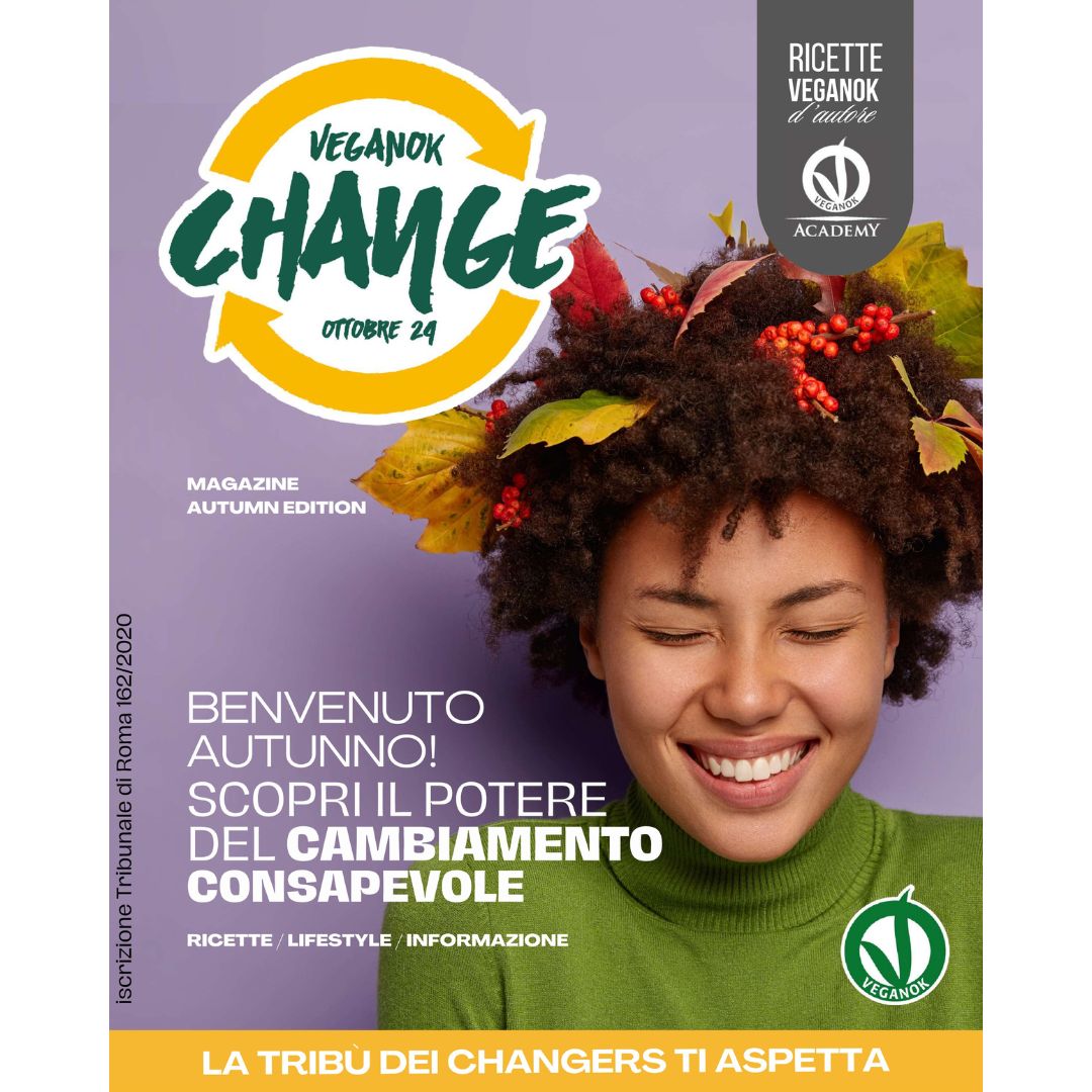 magazine veganok change ottobre 2024