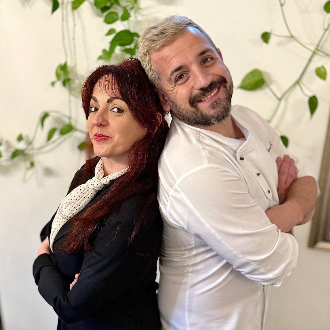 Rea Picchiarati e Chef Emanuele Rengo