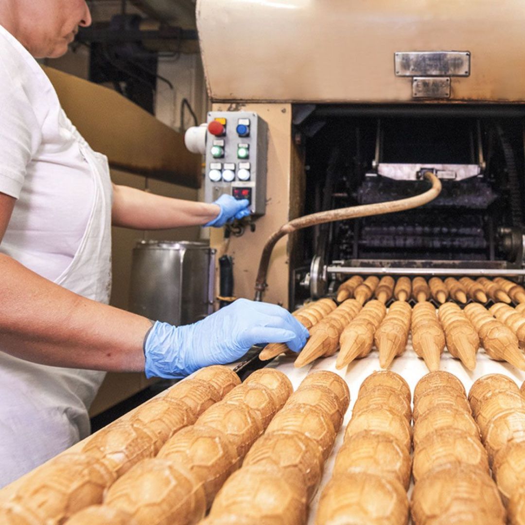 produzione cialde gelato