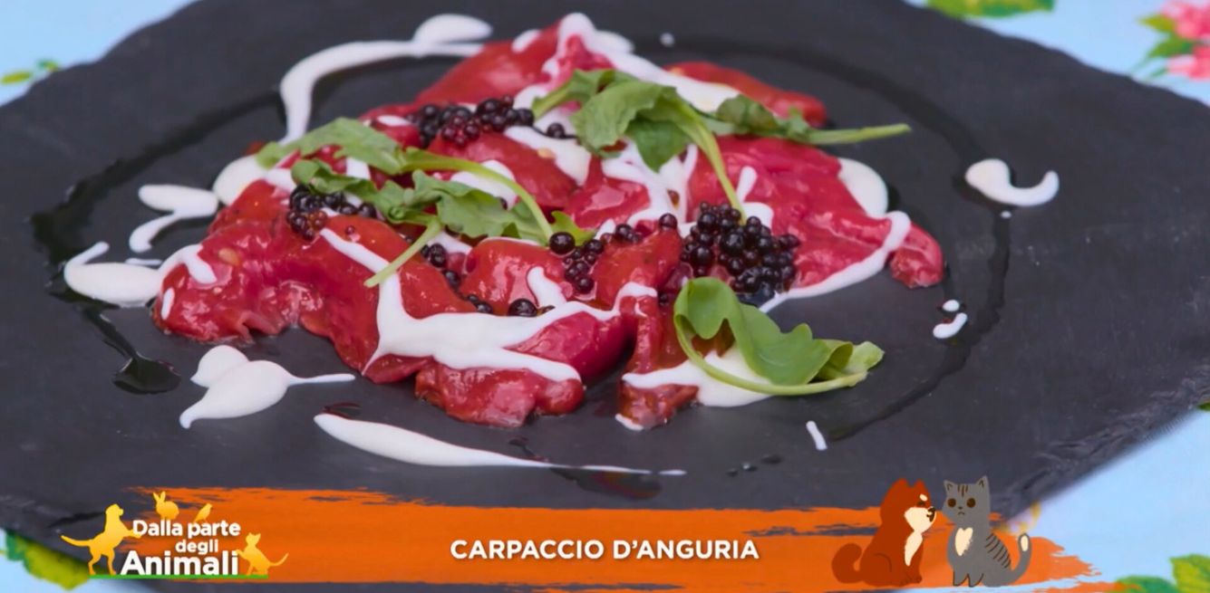 Carpaccio di anguria