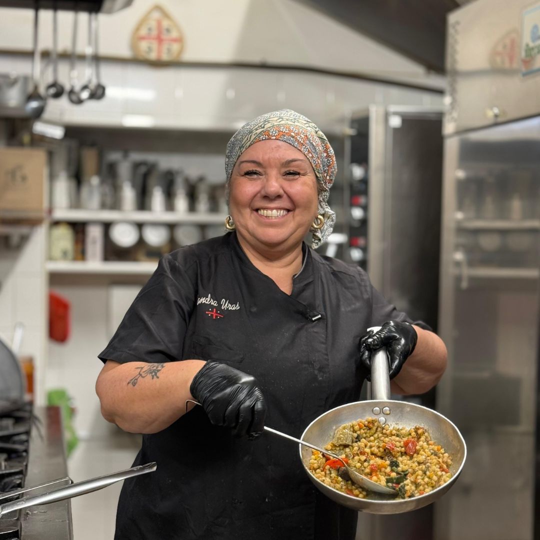Chef Sandra Uras di Osteria del Seminario