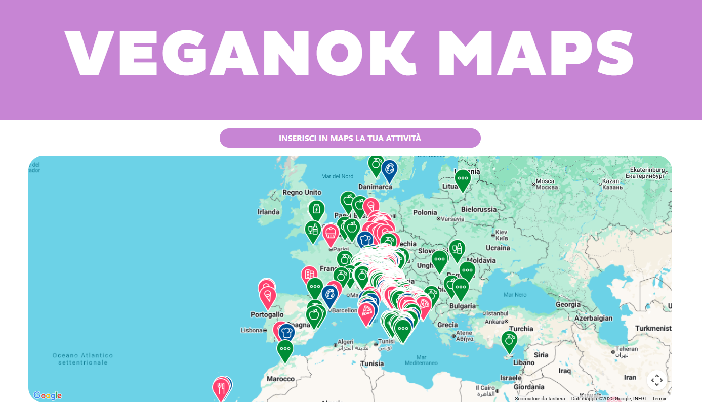 VEGANOK MAPS