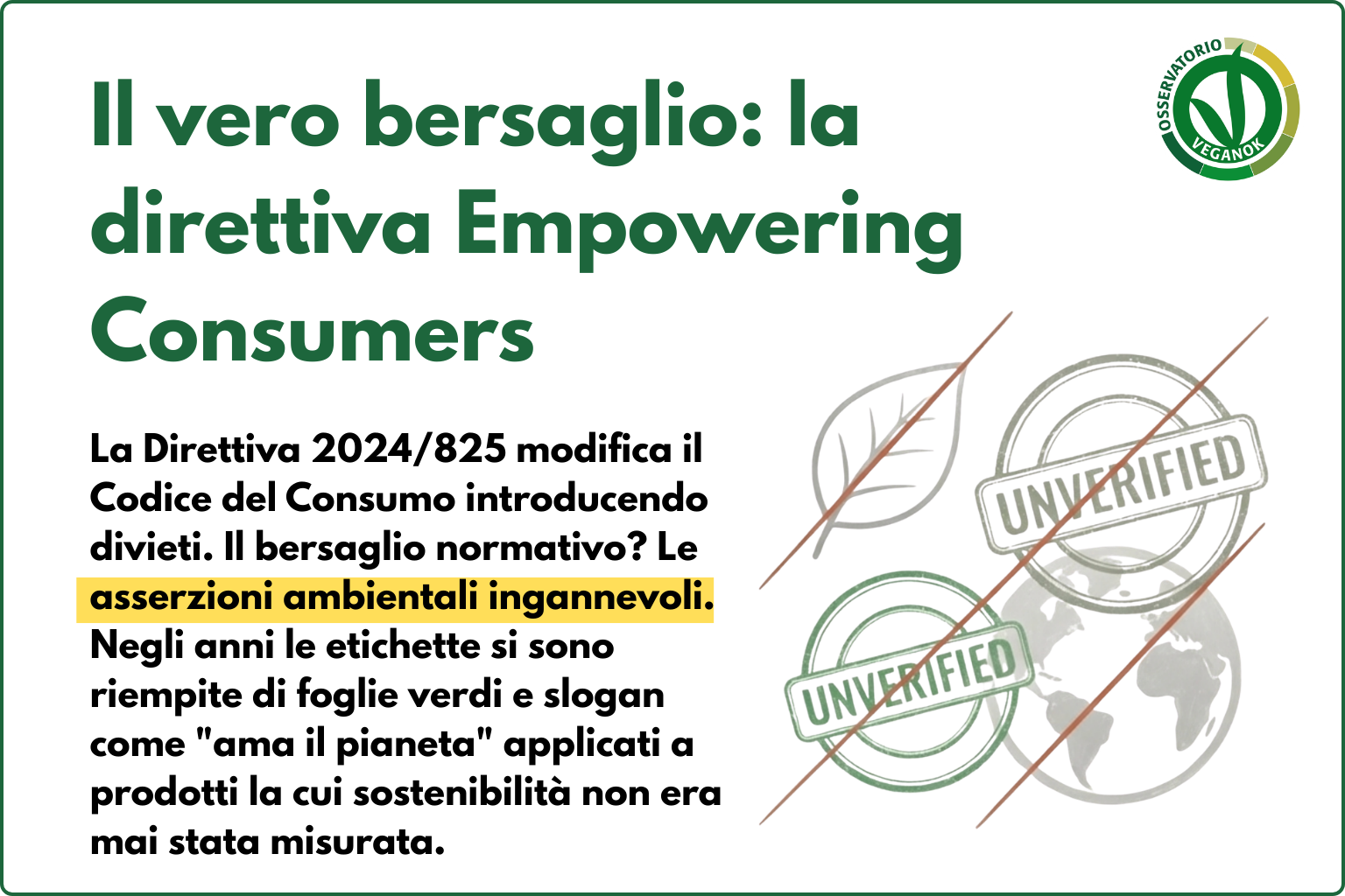 normativa greenwashing